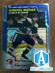 2020-21 OPC Platinum Marquee Rookie Blue Surge Liam Foudy